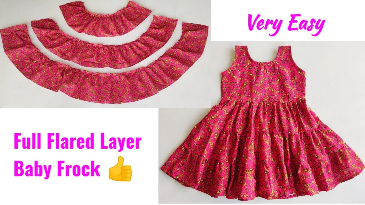 Baby Frock Cutting and Stitching [Baby Frock Design 2020] - video  Dailymotion